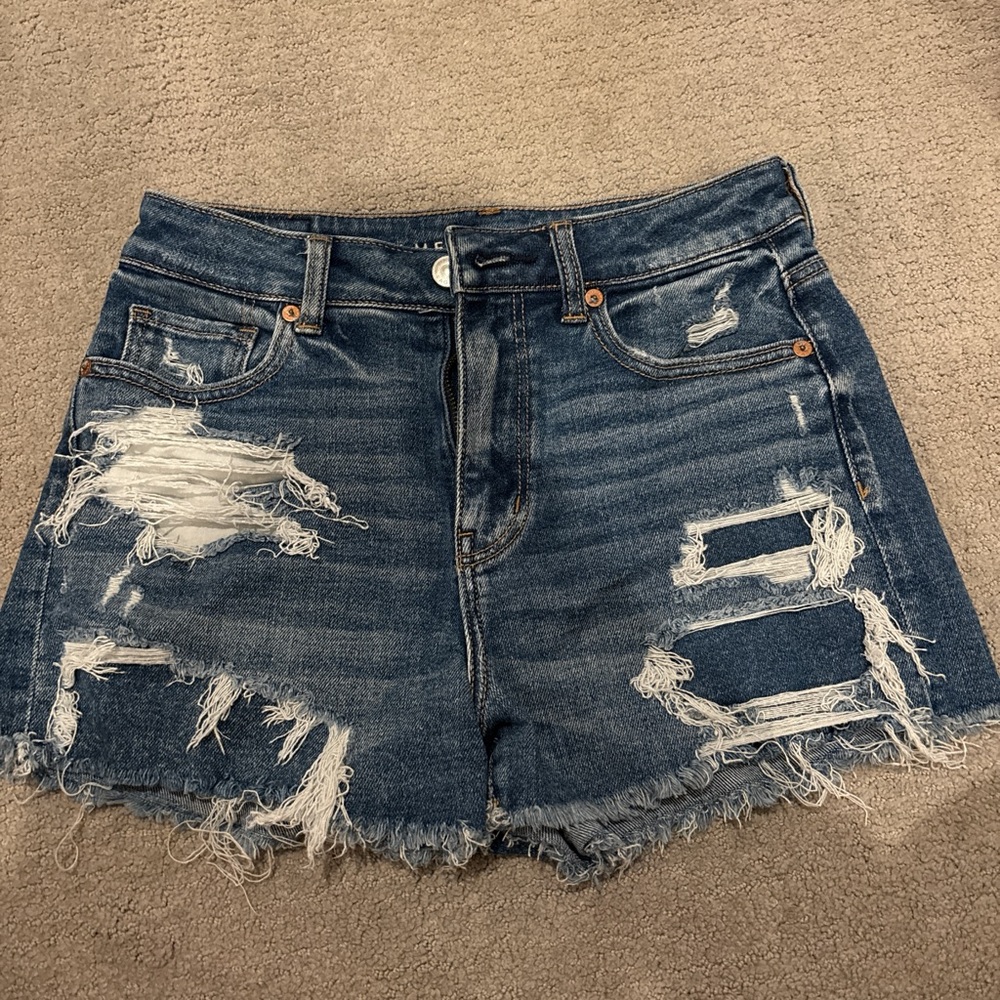 American eagle Distressed Denim Women Shorts